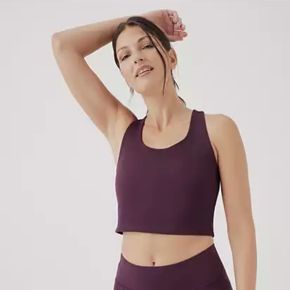 Pact On the Go-To Crop Tank Organic Cotton